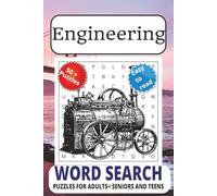 Engineering Word Search puzzle book: Word Searches with Easy to Read Print about Engineering, Construction and Design and More | 6x9 inches, 111 pages | 50 + Puzzles... Gift for Vacations, Holidays, and Free Times.
