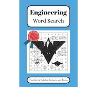Engineering Word Search Puzzle Book: Word Searches with Easy to Read Print about Engineering, Mechanisms, Designing, and More | 6 x 9 inches, 110 ... … Gift for Vacations, Holiday and Free Times
