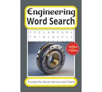 Engineering Word Search Puzzle Book: Word Searches with Easy to Read Words about Engineering, Engineer Themed, Mechanic and more ¦ 6 x 9 inches, 110 ... Gift for Vacations Holidays and Free Times.