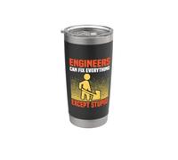 Engineers Can Fix Everything Engineering Job Titiles Bicchiere termico in acciaio inox doppia parete