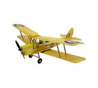 ENGINEMECH MinimumRC Tigermoth RC - Kit motore a doppio piano, modello in schiuma EPP resistente, controllo preciso per voli all'aperto, regalo per adulti, ideale per principianti (kit motore)