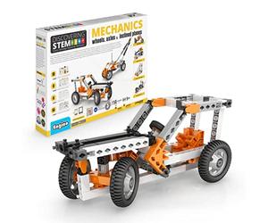 Engino ??iscovering Stem Mechanics Wheels, Axles and Inclined Planes Building Kit by Engino
