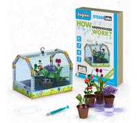 Engino - Jouets Steam Labs - Comment fonctionnent Les serres ? Kits scientifiq