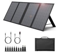 ENGINSTAR Caricatore pieghevole a pannello solare da 60 W con uscita CC 18 V per centrali elettriche portatili EnginStar/Jackery/Rockpals/Flashfish, generatore solare portatile con QC 3.0 per