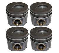 ENGITECH 4x Pistone Set per Opel Renault Vivaro Scatola F7 2.5 CDTI , Movano