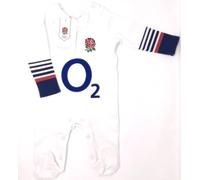 England RFU Six Nations Completo Rugby Neonato Tutina Prendisole 0-24 Mese