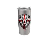 England St George's Day Wax Classic English Bicchiere termico in acciaio inox doppia parete