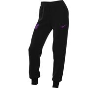 Pantaloni jogger Nike Football in fleece a vita media Inghilterra Tech - Donna - Nero S (IT 40-42)