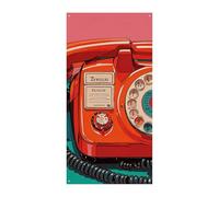 England UK Retro London Telephones Door Cover Spring Summer Hanging Flag Portico Sign Outdoor Stagionale Holiday Yard Decor per porta d'ingresso e portico