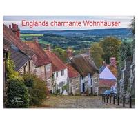 Englands charmante Wohnhäuser (Wandkalender 2026 DIN A2 quer), CALVENDO Monatskalender: My home is my castle - Wohnhäuser in England