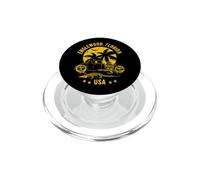 Englewood Florida Sunset Alligator, motivo: coccodrillo invecchiato PopSockets PopGrip per MagSafe
