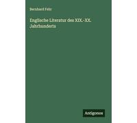Englische Literatur des XIX.-XX. Jahrhunderts