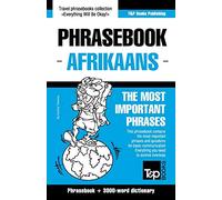 Andrey Taranov English-Afrikaans phrasebook and 3000-word topical vo (Tascabile)