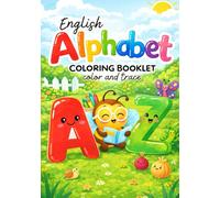 English Alphabet A to Z: Coloring Booklet - Color and trace