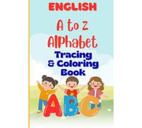 English Alphabet A to Z: Tracing & Coloring booklet