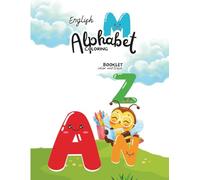 English Alphabet Coloring and Educational Book for Kids: ABC Coloring and Tracing Book for Kids A Fun and Educational Alphabet Workbook with 52 Pages