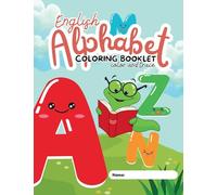 English Alphabet Coloring Booklet
