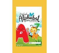 English Alphabet Coloring Booklet color and trace
