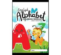 English Alphabet Coloring Booklet Color and Trace