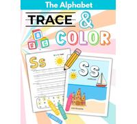English Alphabet Workbook for Kids: Letter Tracing and Coloring Book