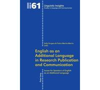 English as an Additional Language in Research Publication and Commun (Tascabile)