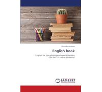 English book: English for non-philological specializations (for the 1st course students)