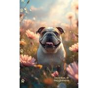 English Bulldog Journal: A Cute Dog Notebook and Sketchbook with Lined and Blank Pages for Puppy Lovers, Pet Mom Gifts, Gratitude Journaling, Sketching, Drawing, Doodling, and Creative Writing
