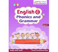 English C - Phonics and Grammar: Phonics and Grammar Book | Ages 5+ | Learn Long & Short Sounds, Blends, Digraphs, CVC Words, and Basic Grammar | ... | Jumping Minds Series Pre-School Books