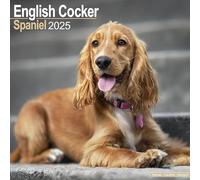 English Cocker Spaniel 2025 Square Wall Calendar | Dog Breed Calendar