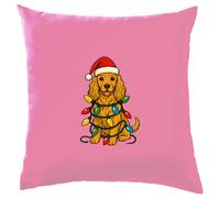 English Cocker Spaniel Natale - Cuscino - Cane Cani Cucciolo Love Carino Natale