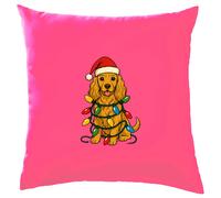 English Cocker Spaniel Natale - Cuscino - Cane Cani Cucciolo Love Carino Natale