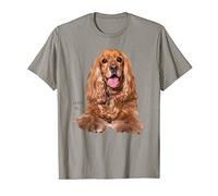 English Cocker Spaniel Shirt Men Women Dog Mom Dad Love Tee Maglietta