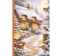 English Cottage Garden Journal - Winter Edition: 6 x 9 Inches | 120 Lined Pages: A Lined Notebook for Cozy Days & Quiet Reflections