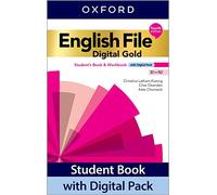 ENGLISH FILE HUB GOLD B1+/B2 - STUDENT'S BOOK + WORKBOOK + KEY + EN CHECK - AA