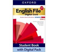 ENGLISH FILE HUB GOLD A1/A2 - STUDENT'S BOOK + WORKBOOK + KEY + VOC CHECK -