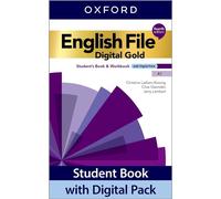 ENGLISH FILE HUB GOLD A1 - STUDENT'S BOOK + WORKBOOK + KEY + IT COMP -