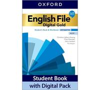 ENGLISH FILE HUB GOLD A2/B1 - STUDENT'S BOOK + WORKBOOK + KEY + EN CHECK -