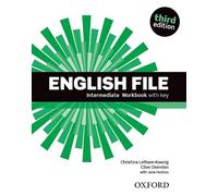 English File third edition: Intermediate: Workbook with key (Tascabile)