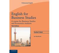 Ian Mackenzie English for Business Studies Teacher's Book (Tascabile)