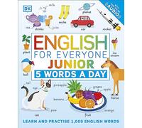 English for Everyone Junior 5 Words a Day (Tascabile) DK 5-Words a Day