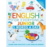 English for Everyone Junior: 5 Words a Day (Tascabile) DK 5-Words a Day