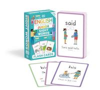English for Everyone Junior Sight Words Flash Cards: Learn 100 essential sight words