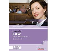 English for Law Course Book + Audio Cds: 1