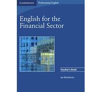 English for the Financial Sector. Teacher's Book