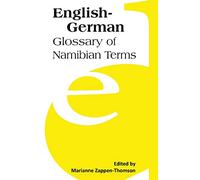 English-German: Glossary of Namibian Terms