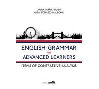 English grammar for advanced learners. Items of contrastive analysis