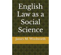 English Law as a Social Science
