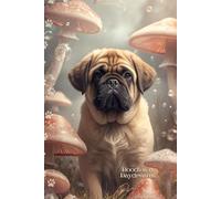 English Mastiff Journal and Sketchbook: A Cottagecore Dog Notebook with Both Lined and Blank Pages for Puppy Lovers, Pet Mom Gifts, Creative Writing, Gratitude Journaling, Drawing, and Doodling