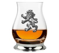 English Pewter Company Glencairn Scottish Lion Mixer Whisky Glass 350 ml [WGP004]