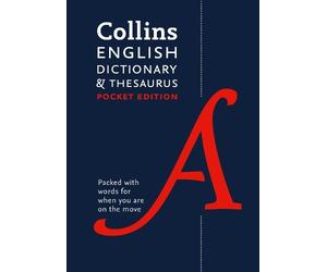 English Pocket Dictionary and Thesaurus (Tascabile) Collins Pocket